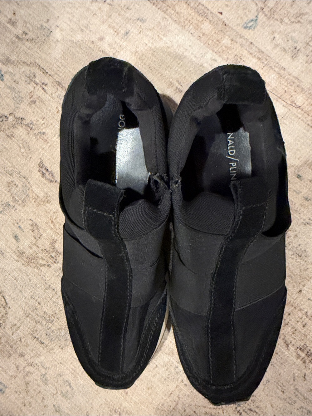 Donald J. Pliner Men's Black Slip-On Loafers